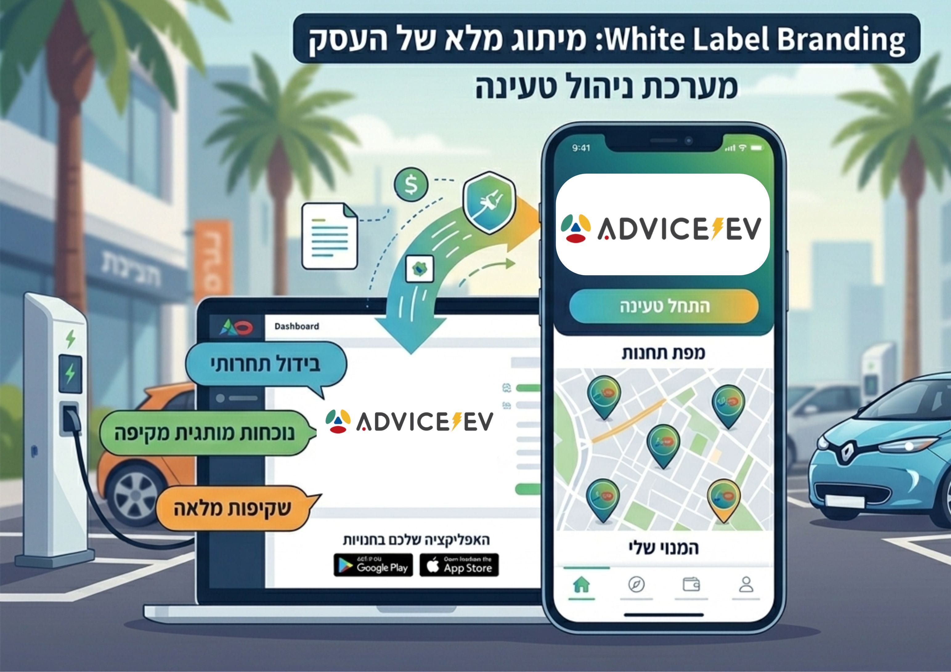 10 תכונות החובה בכל מערכת לניהול טעינת רכב חשמלי