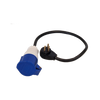 מתאם לעמדת טעינה לרכב חשמלי